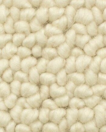 Woolen carpet 38 white