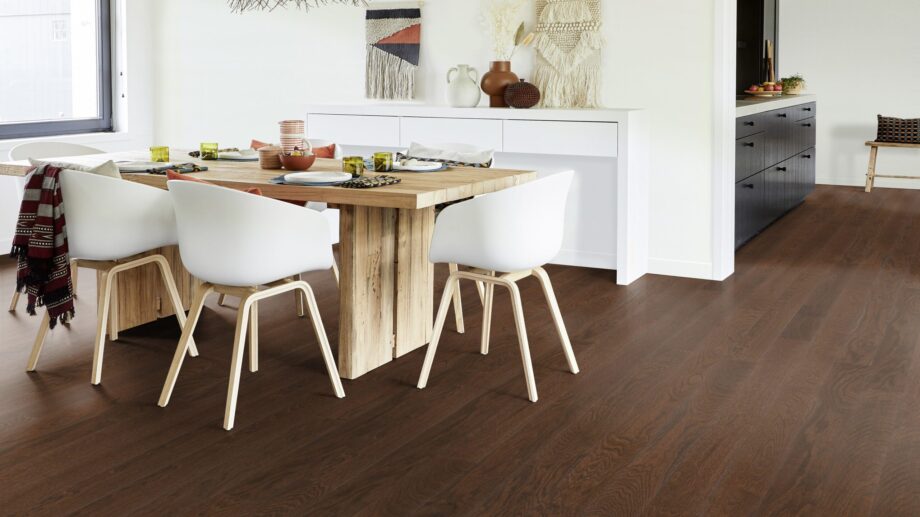 Parquet Tarkett, Shade, Oak Cumin MidiPlank, 1-strip, 2 sides bevelled, Proteco Natura mat lacquer