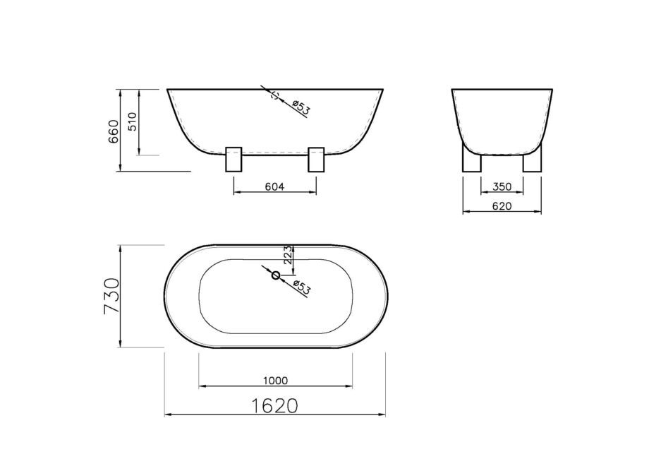 Bath Vispool Pero 162