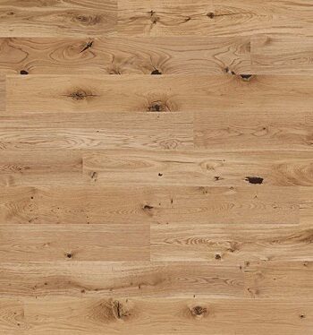 Parquet Tarkett, Heritage, Oak, brushed, 2 sides beveled, 1-strip, Hardwax Oil