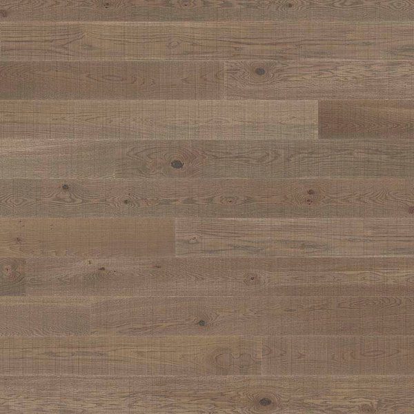 Parquet Tarkett, Vintage, Oak Orléans, brushed, 2 sides beveled, 1-strip, saw marks, Proteco Hardwax Oil