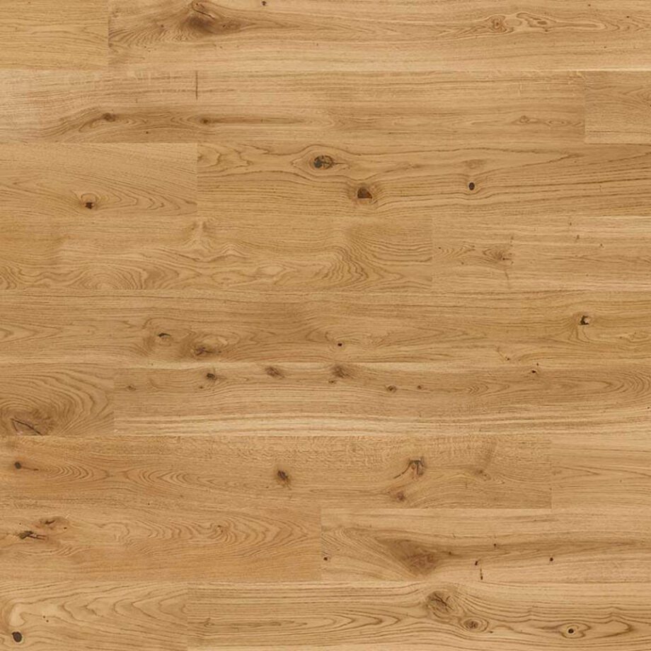 Parquet Tarkett, Vintage, Oak Chester, brushed, 2 sides beveled, 1-strip, indentation marks, Proteco Hardwax Oil