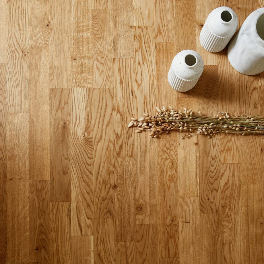 Parquet Tarkett, Pure, Oak Rustic TreS, 3-strip, Proteco Natura mat lacquer