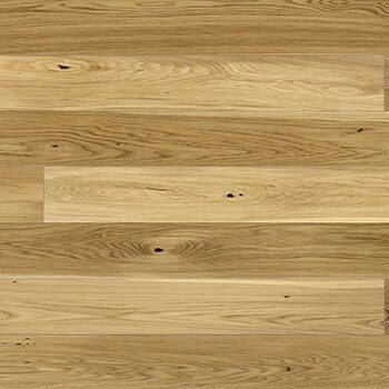 Parquet Oak, Grande Caramel, 1-strip, beveled, brushed, matt lacquer