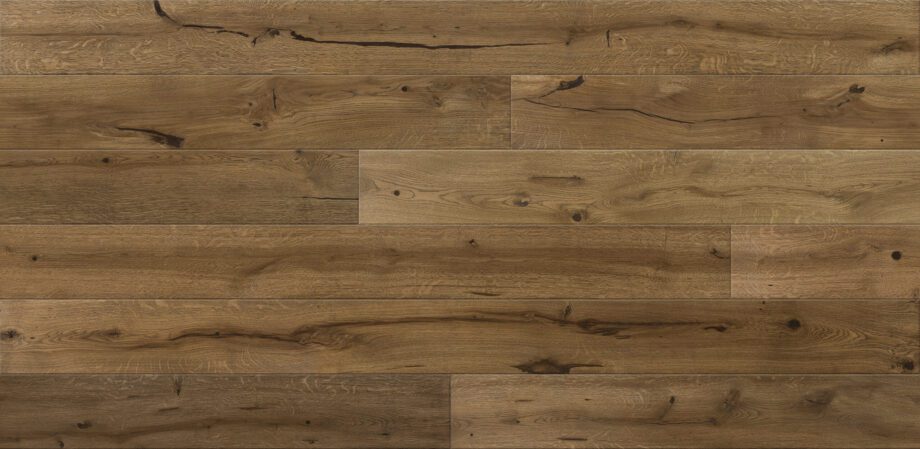 Parquet Oak, Grande Porto, 1-strip, beveled, brushed, stained, natural oil