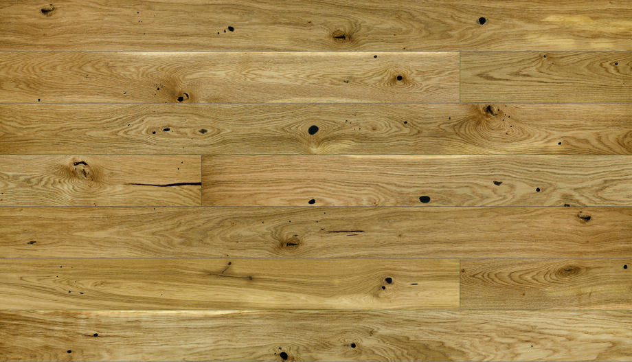 Parquet Oak, Grande Grand Canyon, 1-strip, beveled, brushed, natural oil