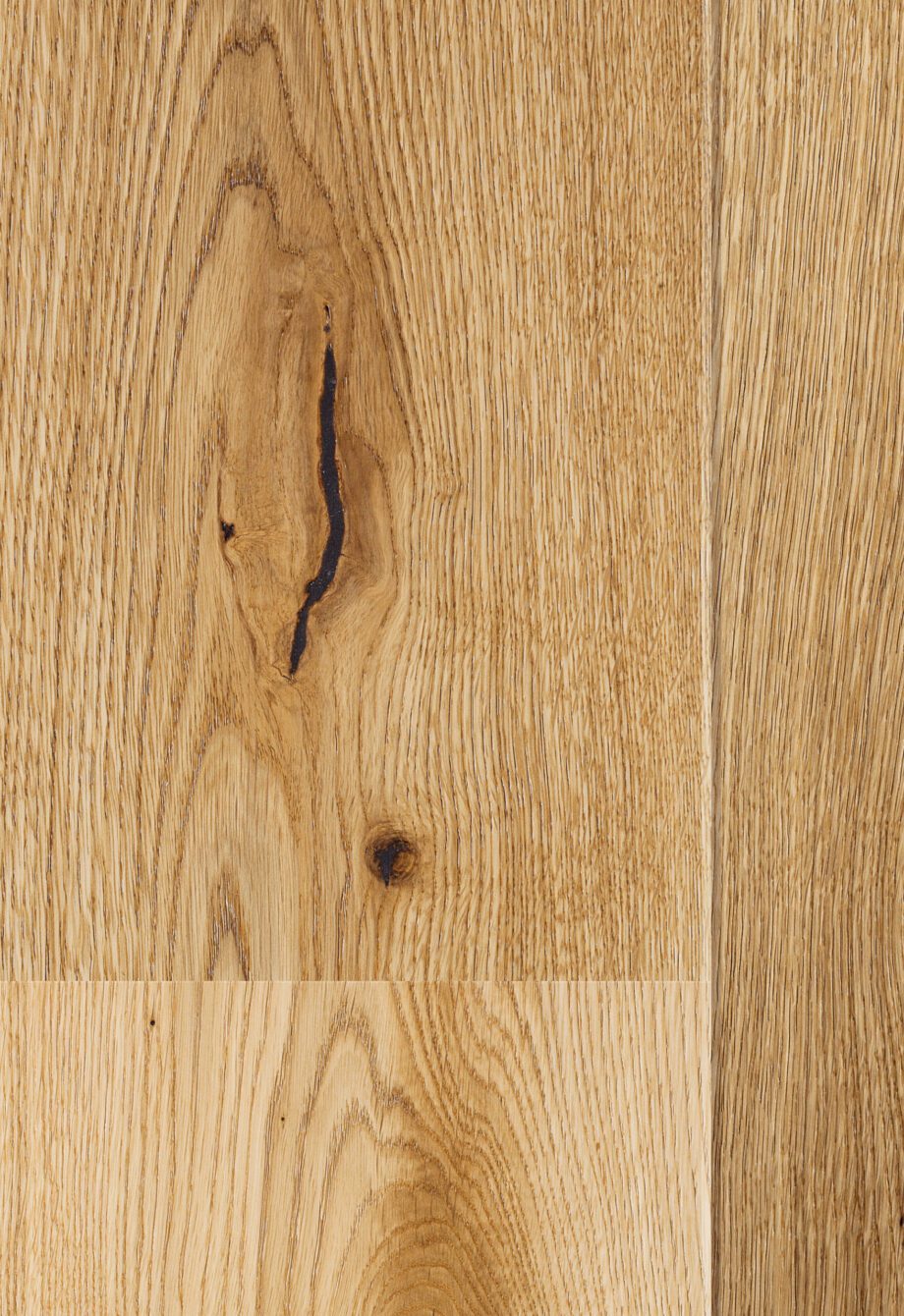 Parquet Oak, Senses Intense, 1-strip, beveled, brushed, matt lacquer