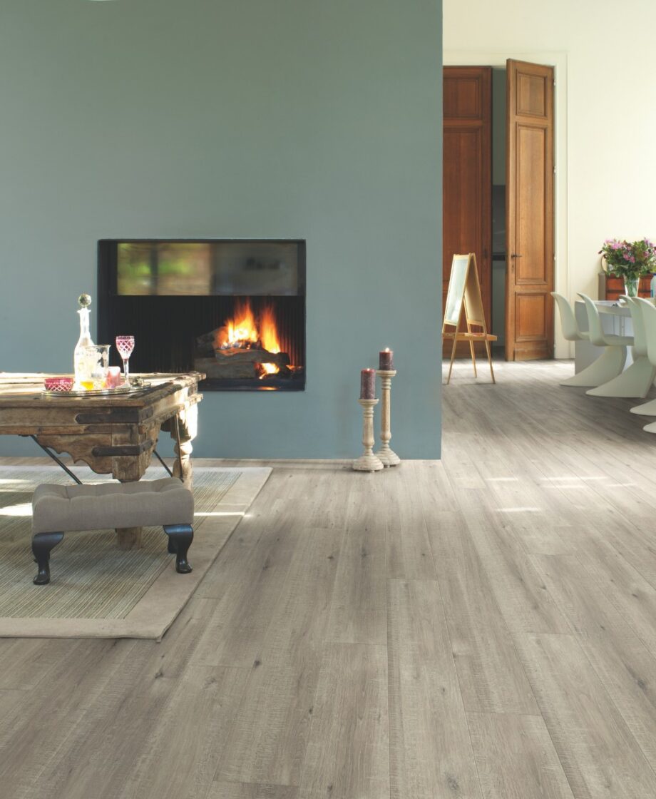 Laminate Quick-Step IMPRESSIVE SAW CUT OAK GREY