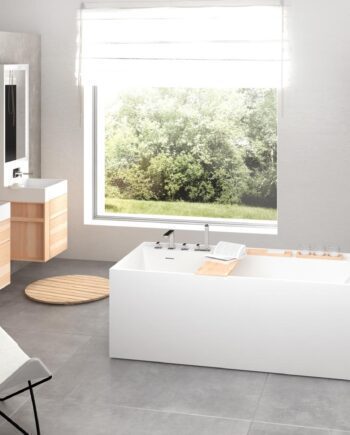 Bathtub PAA INFINITY matt silkstone
