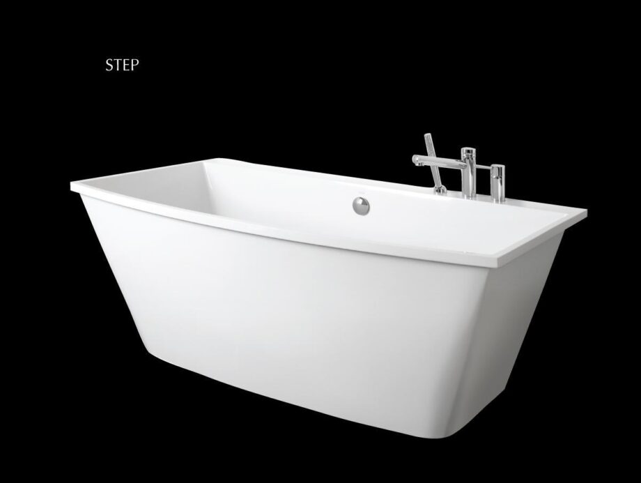 Bathtub PAA STEP in Cast Stone