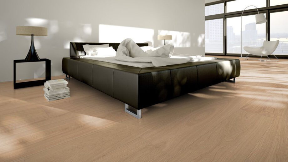 Parquet Meister Off-white oak harmonious, brushed, 1-strip, matt lacquered