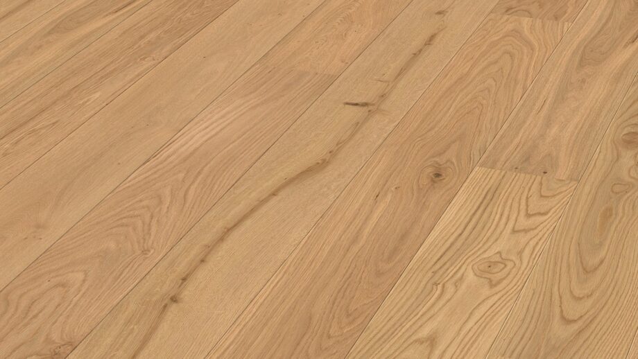 Parquet Meister oak lively, 1-strip, brushed, matt lacquered PD400