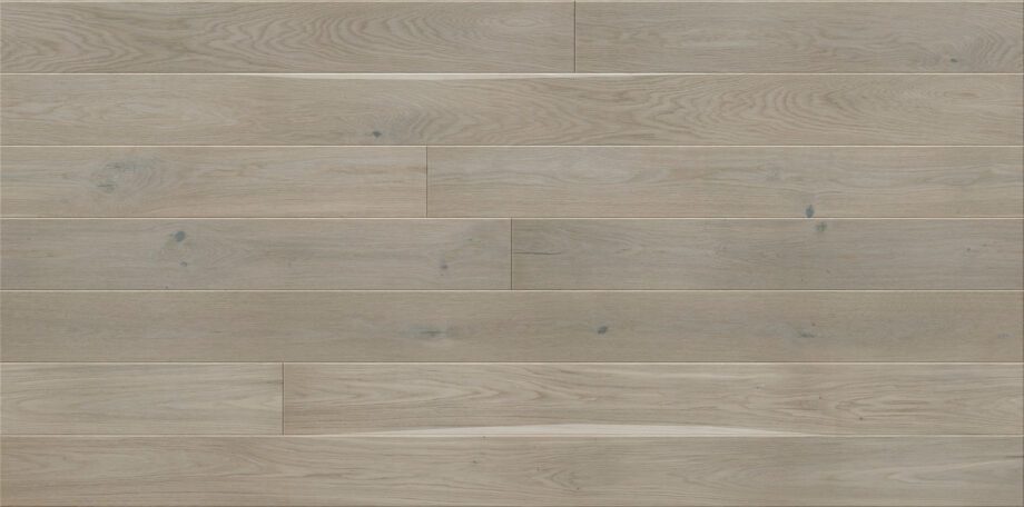 Parquet Oak, Medio Marzipan Muffin, 1-strip, beveled, brushed, stained, matt lacquer