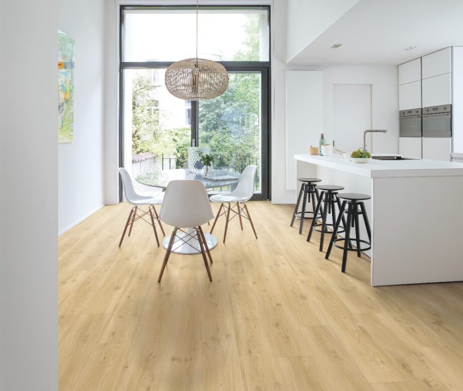 LVT Vinyl QUICK STEP, Balance Click Plus, Drift Oak beige, beveled