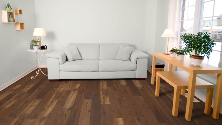 Parquet Smoked Oak Classic, 1-strip, brushed, oiled