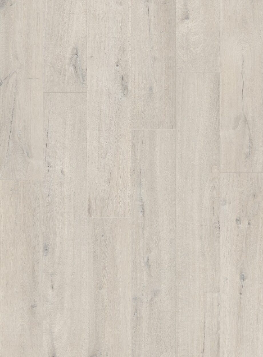 LVT Vinyl QUICK STEP, Pulse Click, Cotton Oak White Blush, beveled