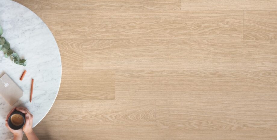 LVT Vinyl QUICK STEP, Pulse Click, Pure oak blush, beveled