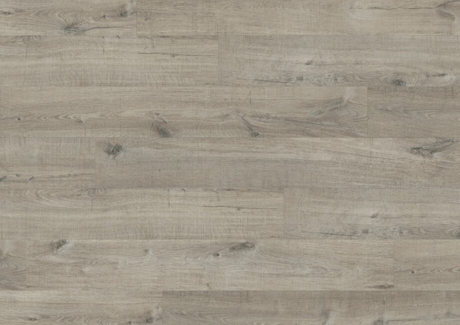 LVT Vinyl QUICK STEP, Pulse Click Plus, Cotton oak grey with saw cuts, beveled