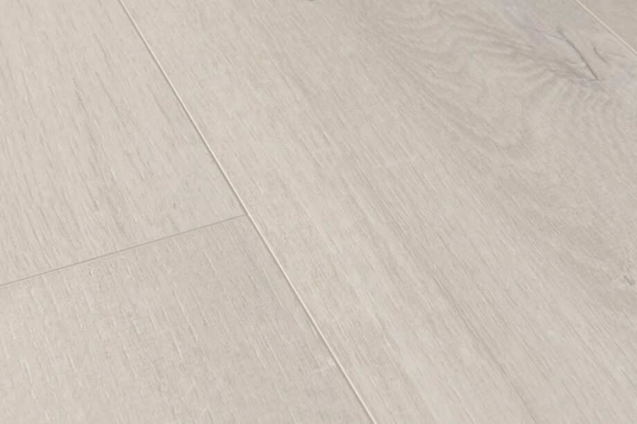 LVT Vinyl QUICK STEP, Pulse Click Plus, Cotton Oak White Blush, beveled