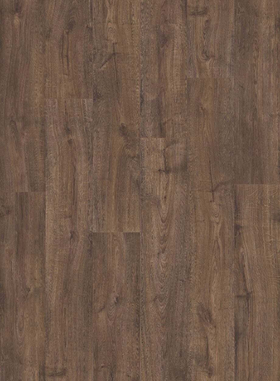 LVT Vinyl QUICK STEP, Pulse Click Plus, Autumn Oak Chocolate, beveled