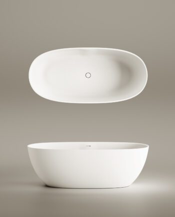 Bathtub PAA BELLA matt silkstone