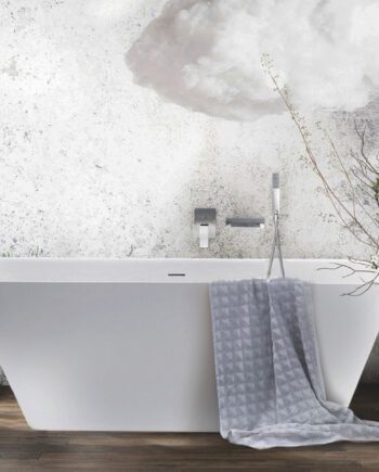 Bathtub PAA QUADRO cast stone