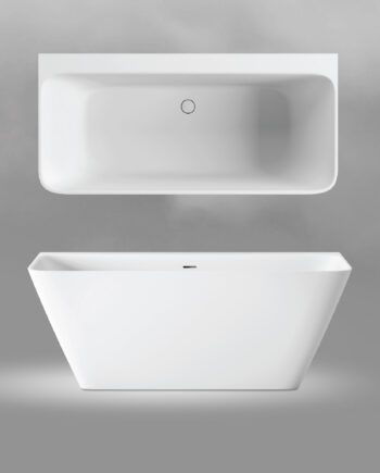 Bathtub PAA QUADRO matt silkstone