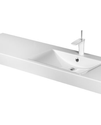 Washbasin PAA LONG STEP 1500 cast stone right
