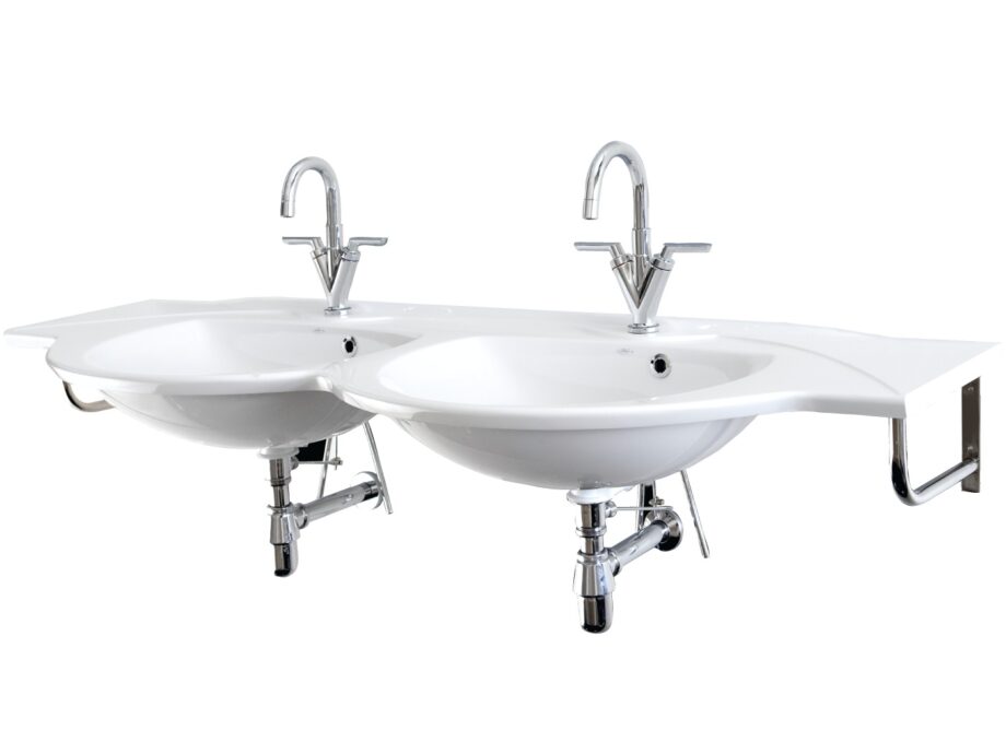 Washbasin PAA BETA DUO cast stone 1620-2000 mm