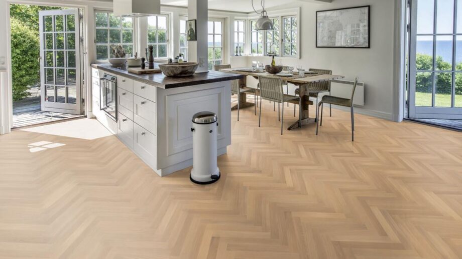 Herringbone parquet Oak Natur white oiled – 2
