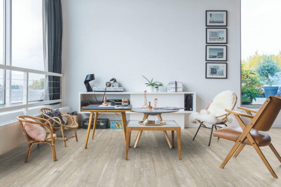 LVT Vinyl QUICK STEP, Pulse Click Plus, Morning mist pine, beveled – 3