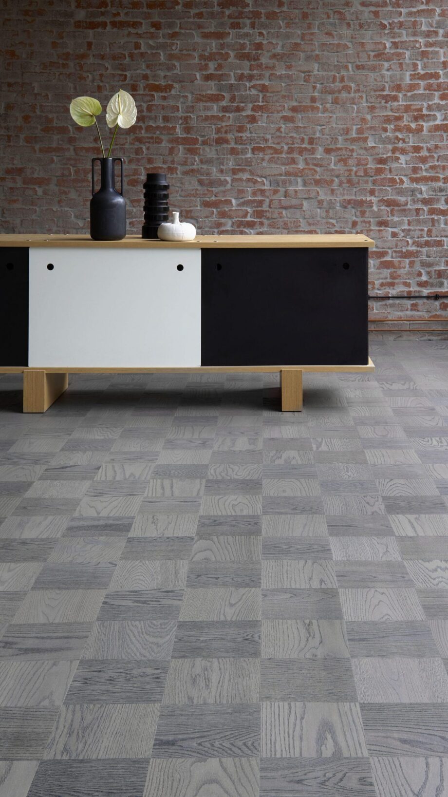 Parquet Tarkett, Noble, Oak Bronx, brushed, big block, Proteco Hardwax Oil – 4