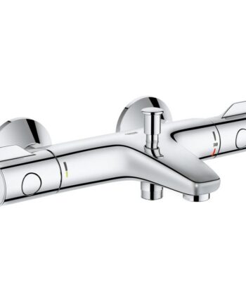 Thermostatic Bath Safety Mixer Grohe Grohtherm 800, wall-mounted, chrome
