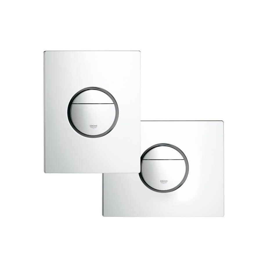 Toilet Flush Plate Grohe Nova Cosmopolitan, chrome – view 4 Toilet Flush Plate Grohe Nova Cosmopolitan, chrome – 4