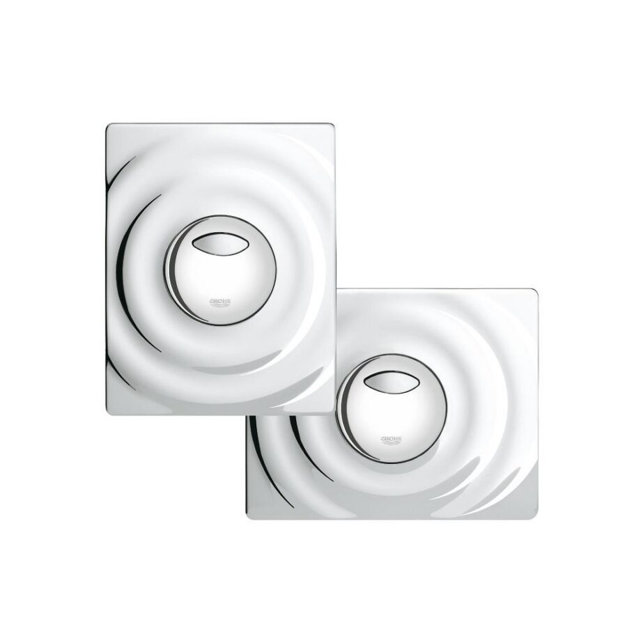 Toilet Flush Plate Grohe Surf, chrome – view 3 Toilet Flush Plate Grohe Surf, chrome – 3