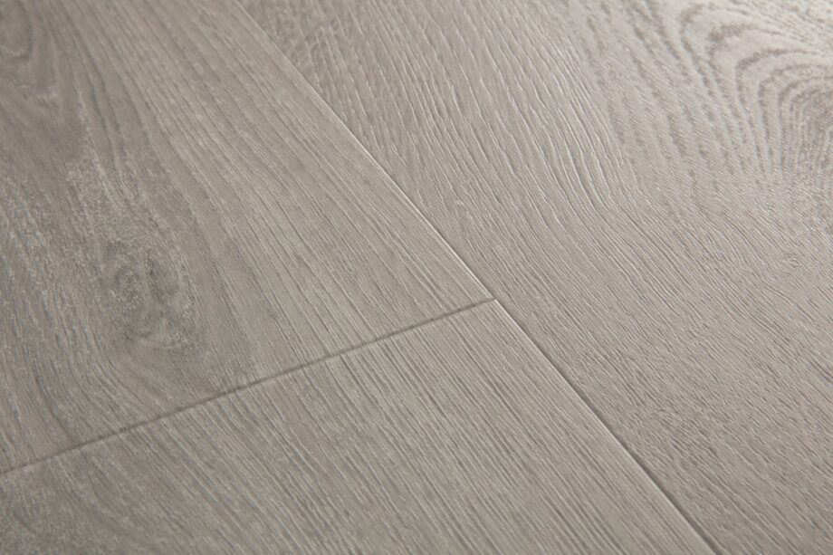 Vinyl parquet SPC Quick Step botanic grey alpha medium planks, beveled