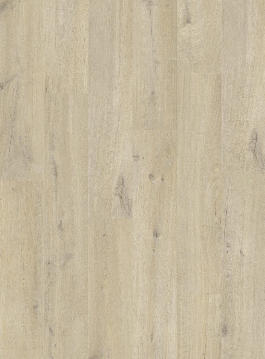 Vinyl parquet SPC Quick Step cotton oak beige alpha medium planks, beveled