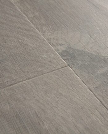 Vinyl parquet SPC Quick Step cotton oak cozy grey alpha medium planks, beveled