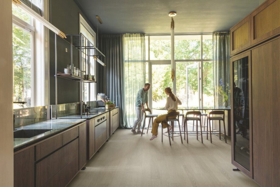 Vinyl parquet SPC Quick Step chia oak alpha small planks, beveled – 3