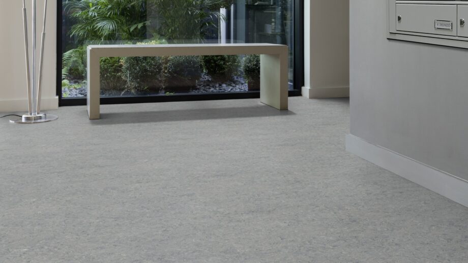 Linoleum floor Gerflor Marmorette 0053 Ice Grey