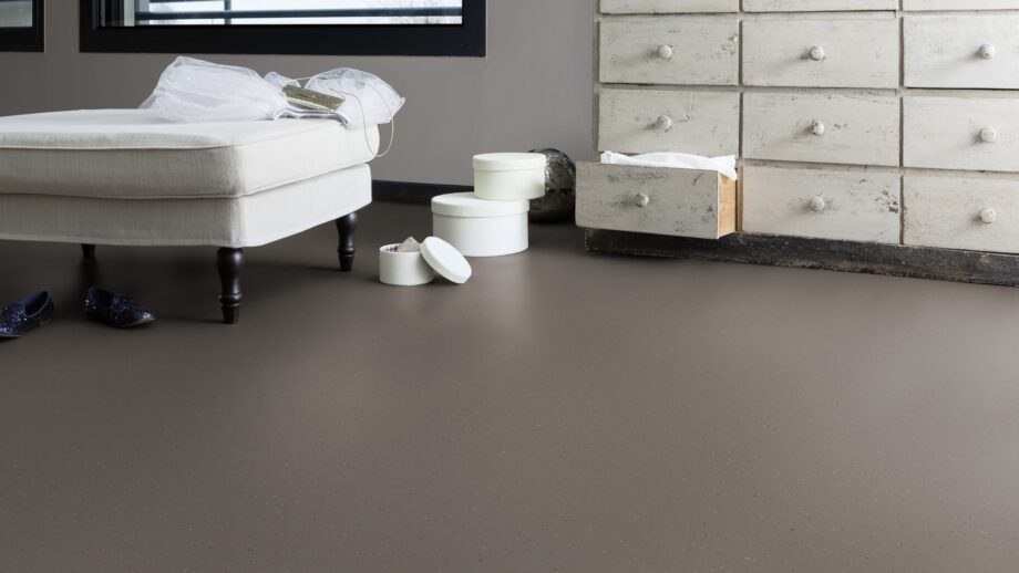 Linoleum floor Gerflor Lino Art Star 0059 Dusty Grey