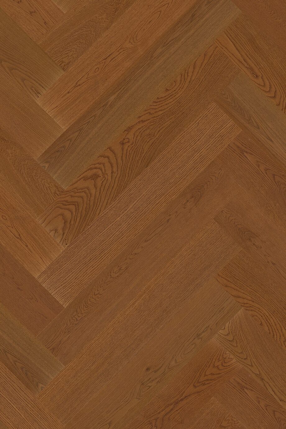 Herringbone parquet Oak JAS, 4 sides beveled, brushed, matt lacquered