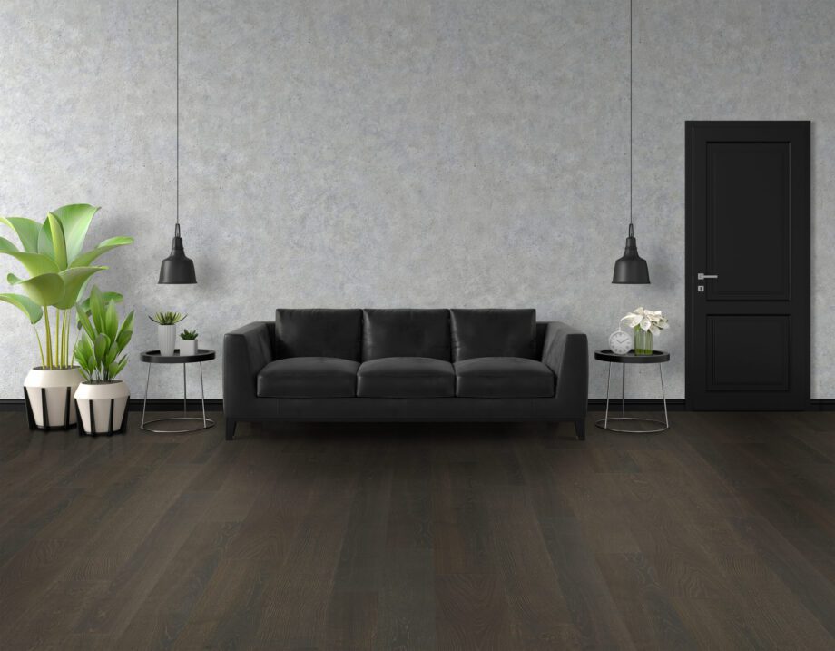 Parquet Oak Aral Vulcano Cra 4 sides beveled, brushed, matt lacquered