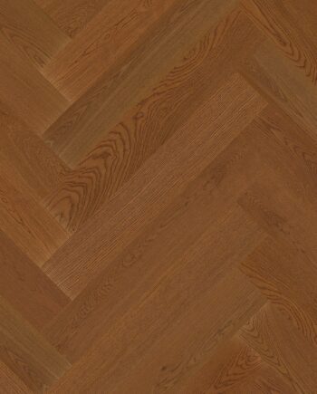 Herringbone parquet Oak JAS, 4 sides beveled, brushed, matt lacquered