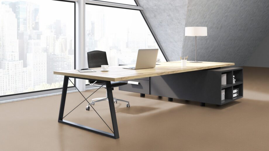 Linoleum floor Gerflor Colorette 0043 Light Mud – 5