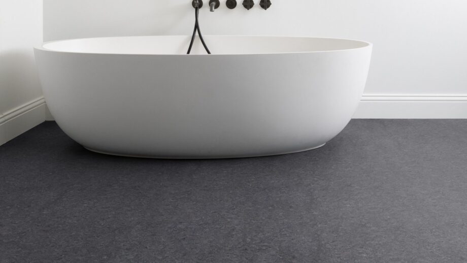 Linoleum floor Gerflor Marmorette 0059 Plumb Grey – 3
