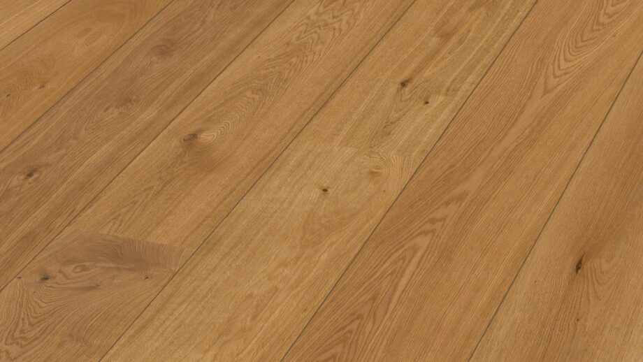 Parquet Meister Lindura Oak lively, brushed, 1-strip, naturally oiled