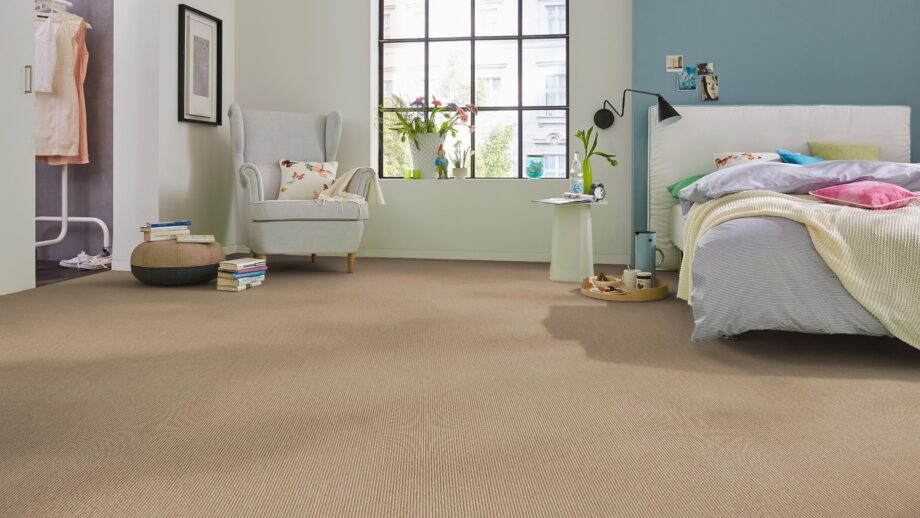 Carpets from cashmere goat wool Tretford Interland 613 Marzipan