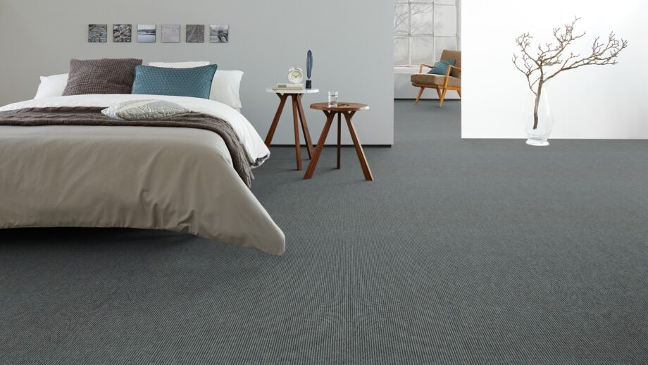 Carpet flooring from cashmere goat wool Tretford Interland 649 Gravel