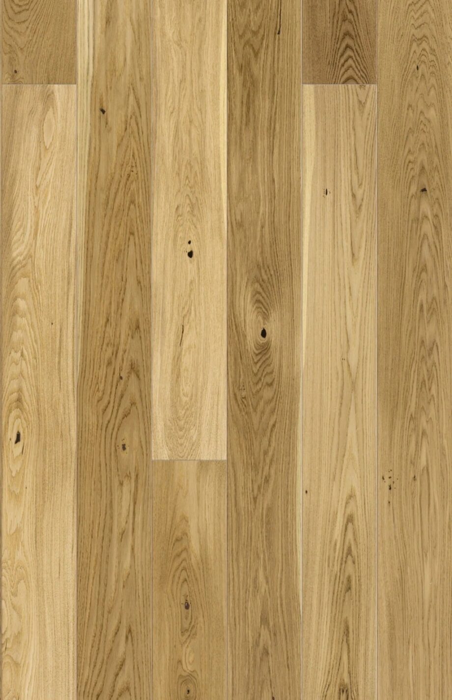 Parquet Oak Grand, 1-strip, 4 sides beveled, mat lacquered